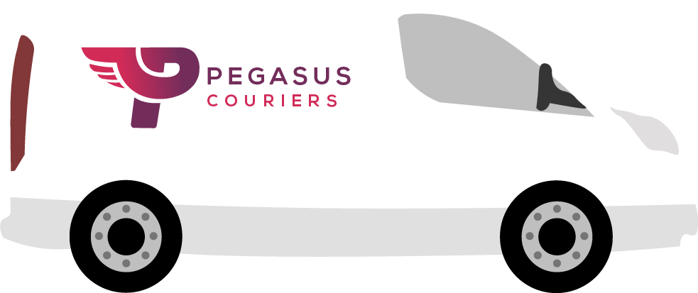 Pegasus Couriers van picture background image