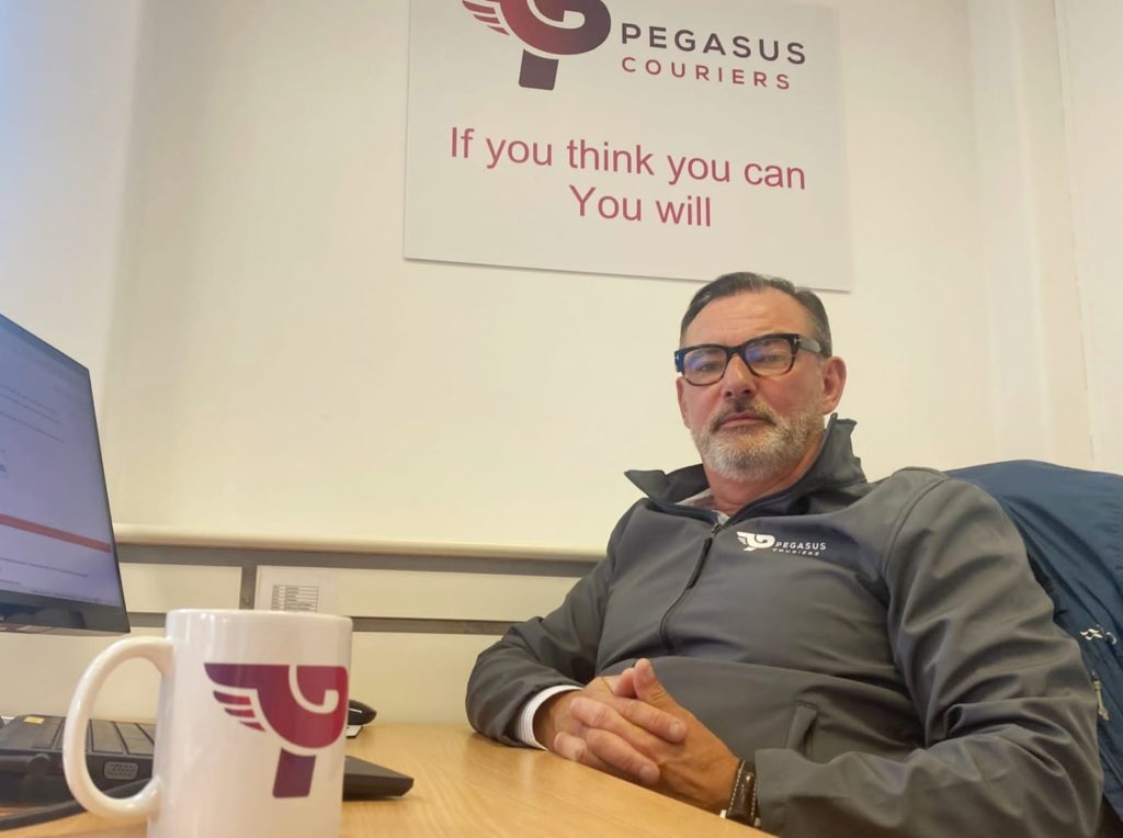 Pegasus Couriers Martin Smith owner