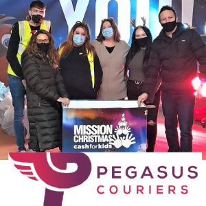 Pegasus Couriers sponsor Mission Christmas