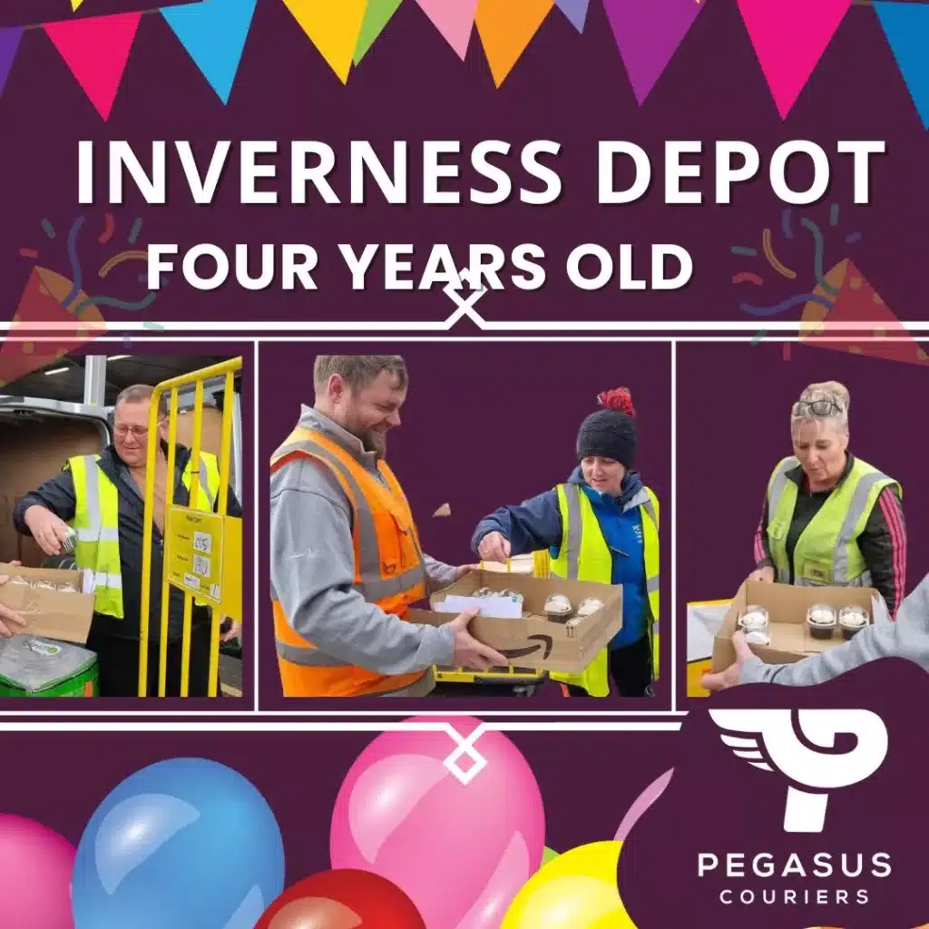 Pegasus Couriers Inverness depot - The Scottish Highlands