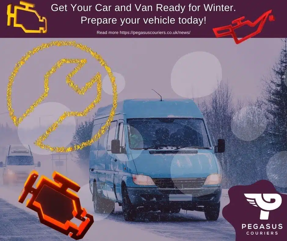 Get Your Vehicle Winter-Ready! Don't Get Caught Off Guard by the Cold Weather! In this article, Pegaus Couriers Director Phil West walks you through essential winter vehicle tips to minimise a breakdown.