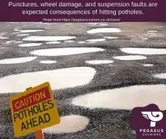 Potholes and the delay to the transport sector