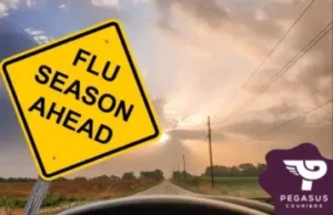 Cold and flu season. Driving tips from Pegasus Couriers